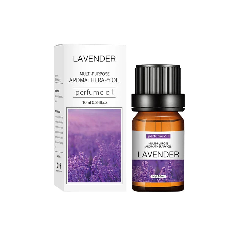 10Ml Incense Water Soluble Essential Oil Lavender Tea Tree Lemon Rose Ocean Scent Humidifiers Refreshing Relax Releasing Stress